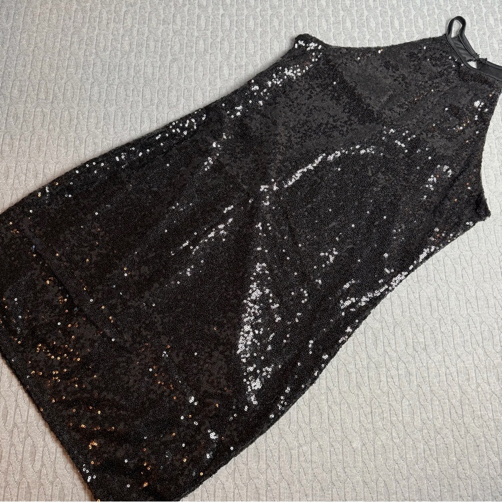 One Clothing Black Sequin Dress, Little black Dress, Homecoming, Evening S